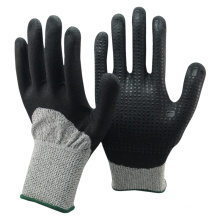NMSAFETY brand safety nitrile gloves cut resistant en388